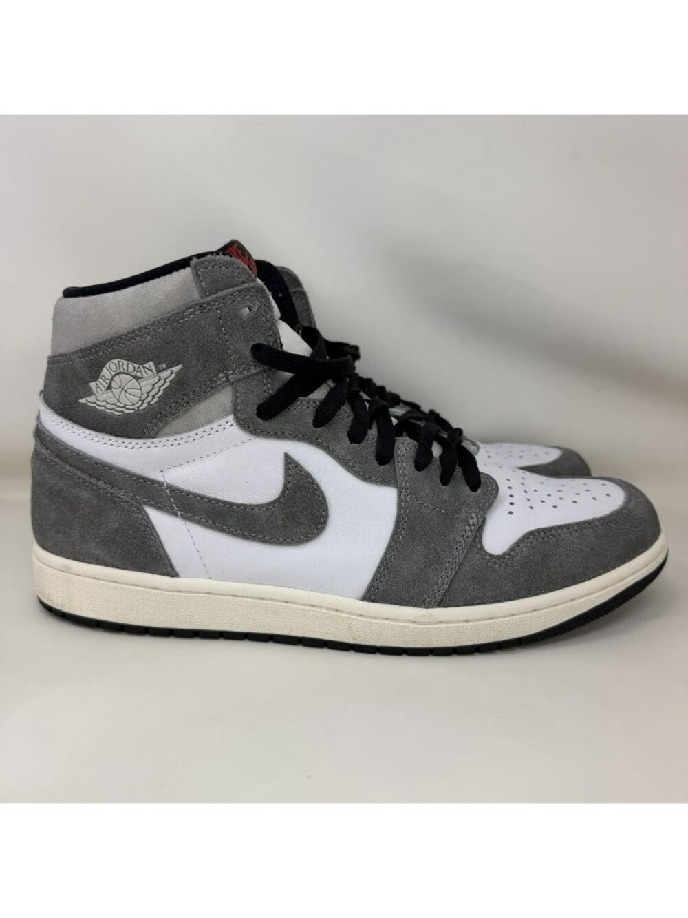 Nike Air Jordan 1 Retro High OG Washed Black Gray White Shoes Men’s Size 11.5